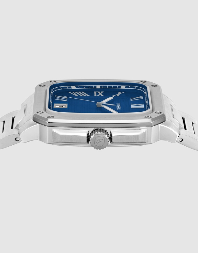Fossil - Crosby Silver Tone Analogue Watch