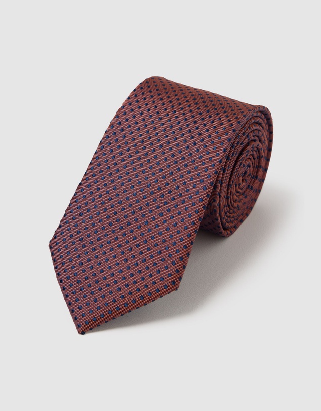 Oxford - Ambrose Spot Silk 7Cm Tie