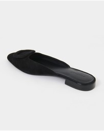 Forcast - Elizabella Leather Mules