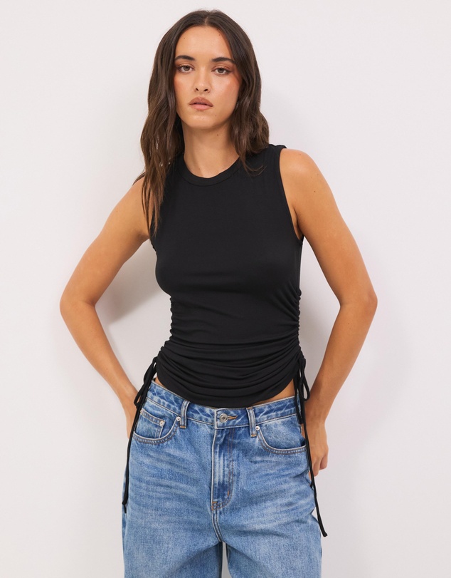 Calli - Noah Drawstring Jersey Tank