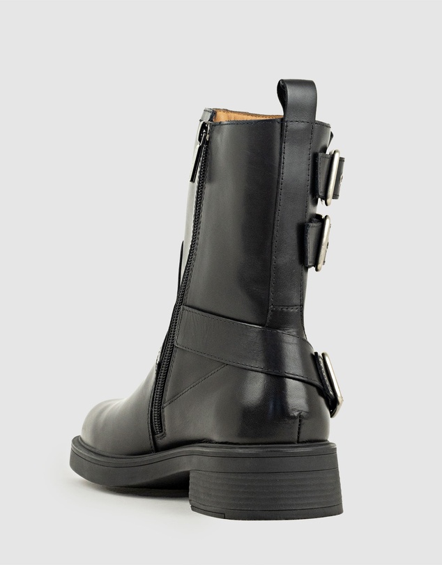Edward Meller - WHITLEY Ankle Boot with Three Buckles