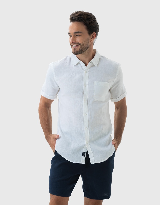 Coast Clothing - Short Sleeve Linen Shirt