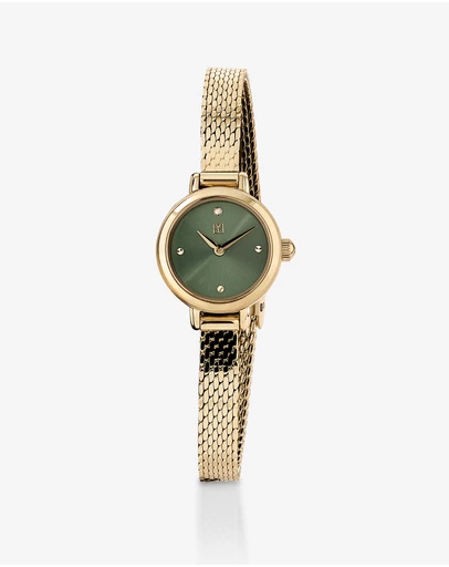 Michael Hill - Ladies 19mm Petite Watch in Gold-Tone Stainless Steel