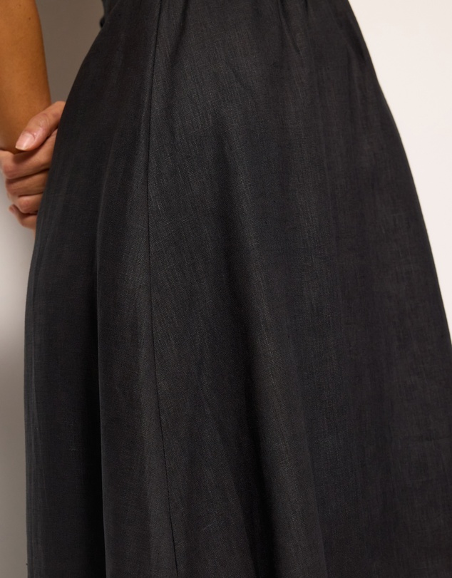 AERE - Mysa Linen Midi Dress