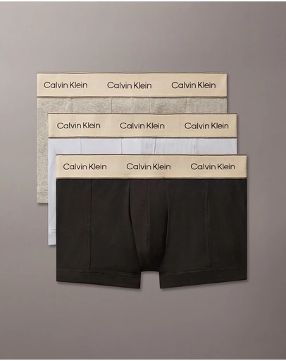 Calvin Klein - 3-Pack Heritage Cotton Trunks