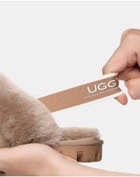 EVERAU - Australian Shepherd Ugg Waffle Plus Cow Suede Upper House Shoes