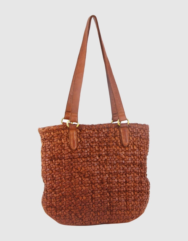 Pierre Cardin - Woven Leather Shoulder Bag