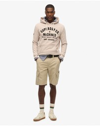 Superdry - Workwear Flock Graphic Hoodie