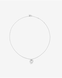 Michael Hill - Diamond Accent Heart locket in Sterling Silver