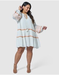 The Poetic Gypsy - Golden Threads Mini Dress