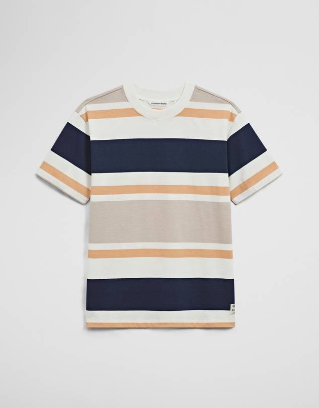 Country Road - Teen Relaxed Fit Stripe Short Sleeve T-shirt