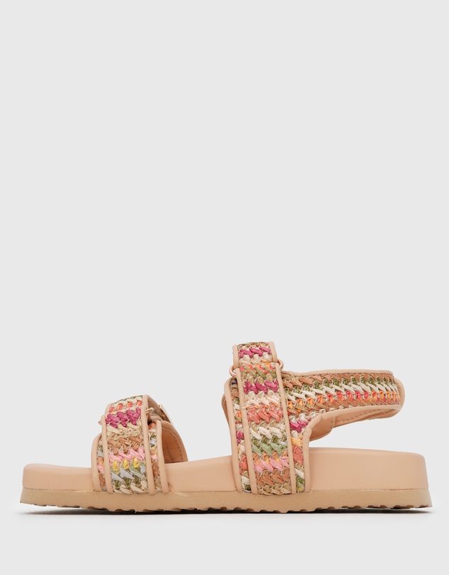 Betts - Majorca Junior Ankle Strap Footbed Sandals