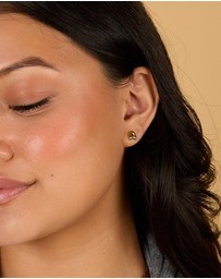 Petit Moments - Initial Stud Earrings
