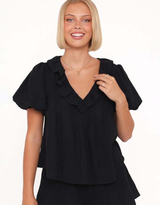 Petal & Pup - Felicity Short Set - Black