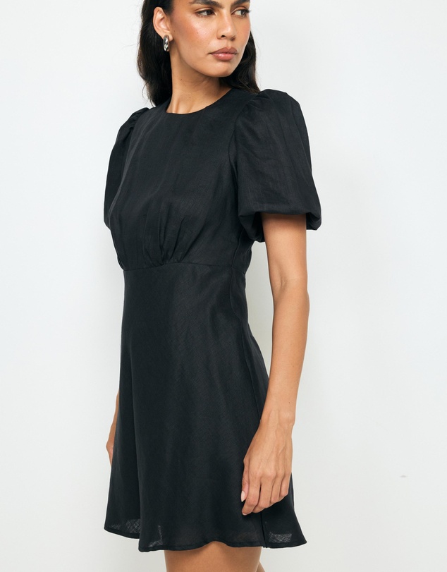 AERE - Elowen Linen Mini Dress
