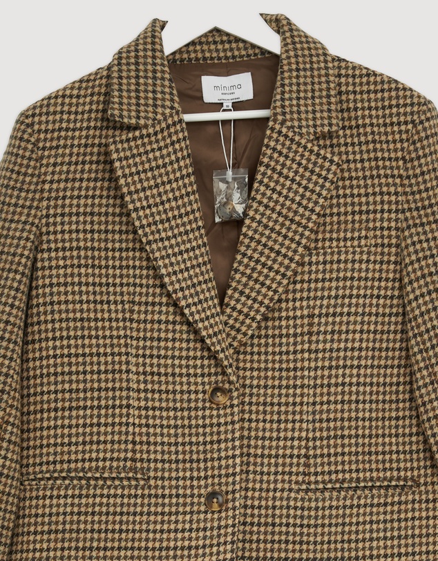 Revibe - Repaired Minima Esenciales Desi Wool Blazer - AU 10