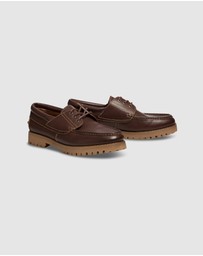 Johnny Bigg - Harlan Leather Boat Shoe