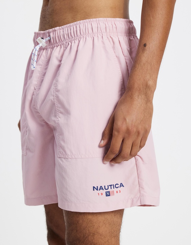 NAUTICA - 1983 Flag Swim Shorts