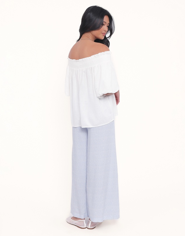 Petal & Pup - Quinlan Off Shoulder Top - White