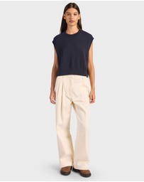 Academy Brand - Flora Crew Knit Vest