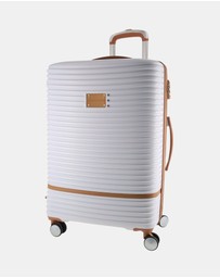 Pierre Cardin - Pierre Cardin Classique Hard Shell Medium and Cabin Bundle 2-Piece Set
