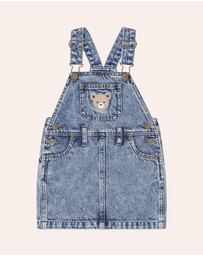 Huxbaby - Dreamy Denim Pinafore - Babies-Kids