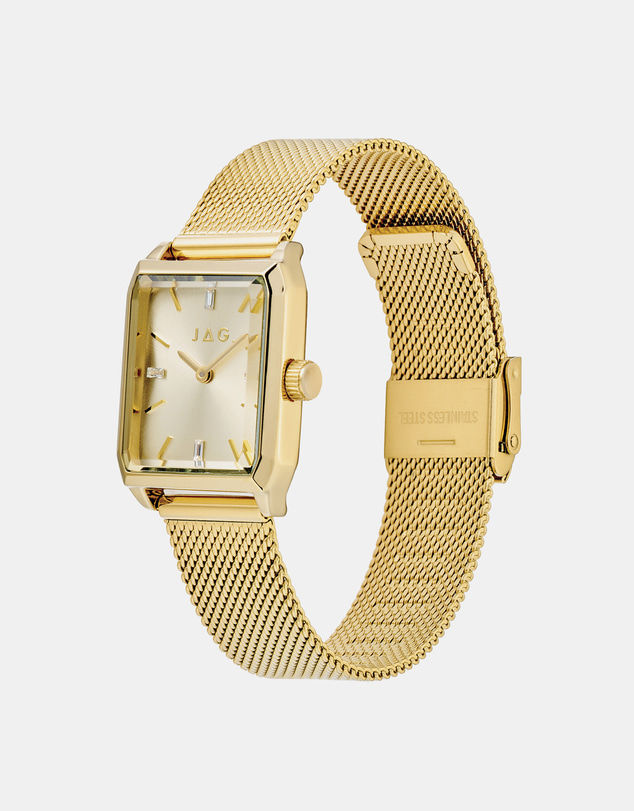 Jag - Sorrento Womens Gold Dial 24mm Gold Watch