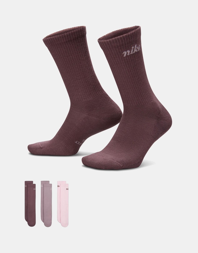 Nike - 3-Pack Everyday Elevated Crew Socks