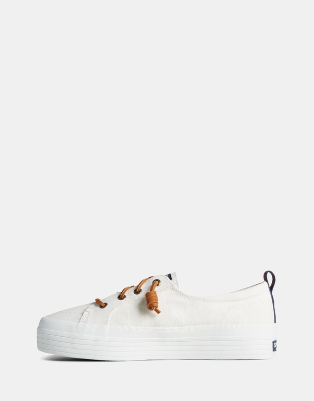 Sperry - Crest Vibe Platform Canvas White- Women's