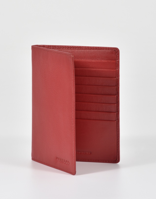 Cobb & Co - Davey Leather RFID Passport Card Holder