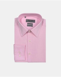 Henry Bucks - HENRY SARTORIAL Bamboo Easy Care Shirt PINK