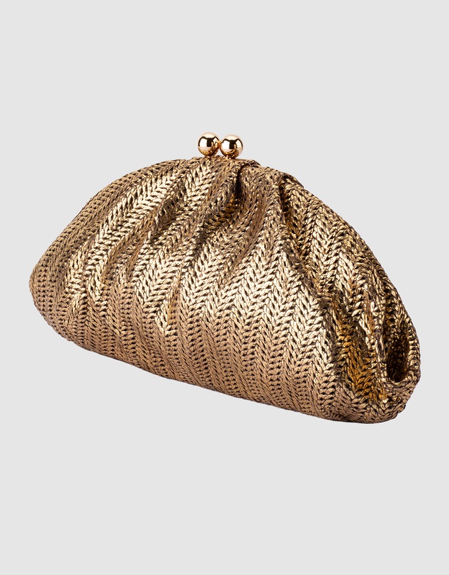 Olga Berg - Rita Woven Clutch