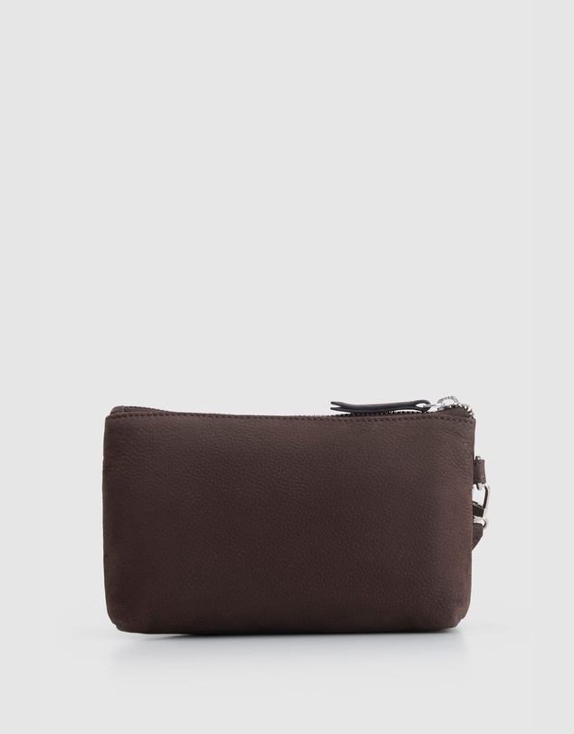 Evity - Jade Leather Wrist Pouch