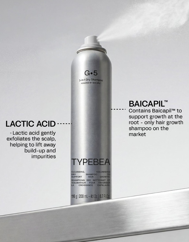 TYPEBEA - G5 3-in-1 Dry Shampoo
