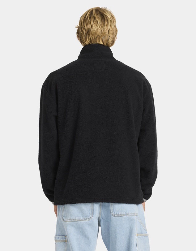 Quiksilver - Mens Mercury Panel 1/4 Zip Fleece Jumper