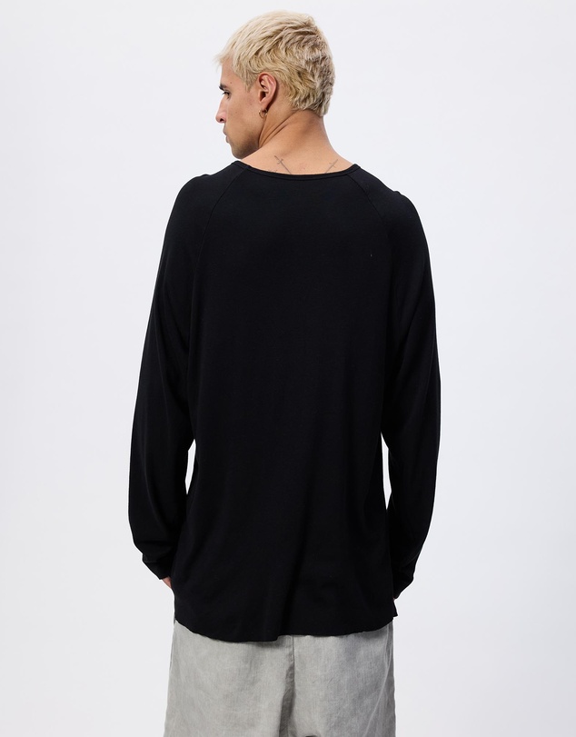 Surrounded By Ghosts - The Nadorite Rib Knit Raglan Long Sleeve T-Shirt