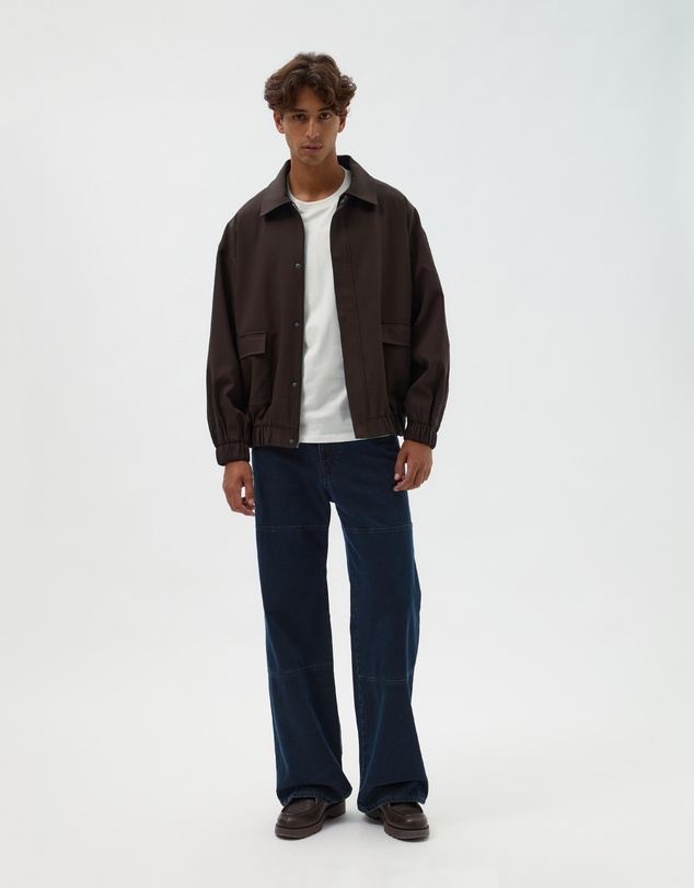 AERE - Boyd Collar Bomber Jacket