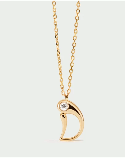 PDPAOLA - Initial 2026 D Pendant Necklace