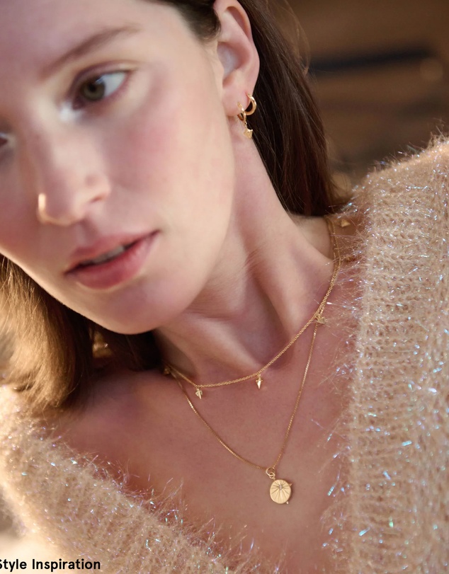 Rachel Jackson - North Star Gold Necklace