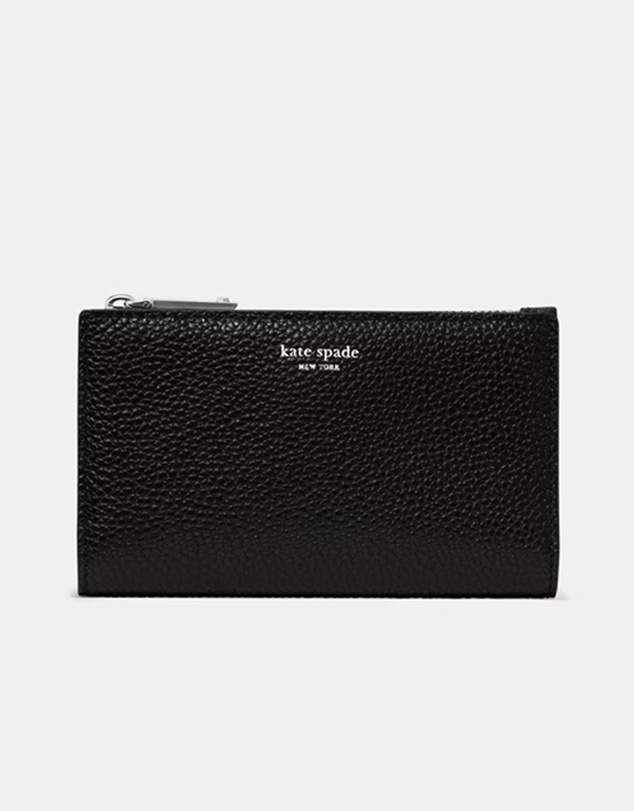 Kate Spade - Classic Pebbled Leather Bifold Wallet