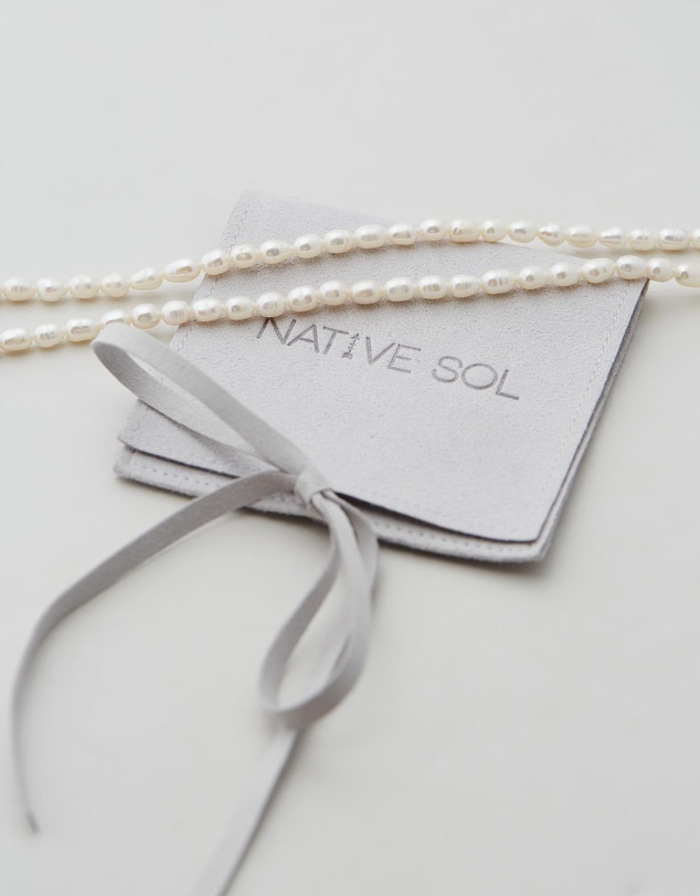Native Sol - Poppy Pearl Choker