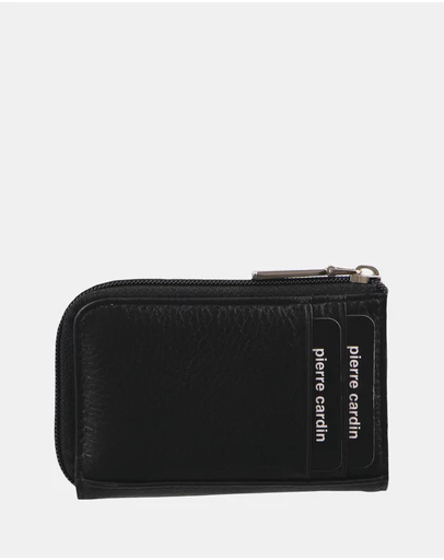 Pierre Cardin - Pierre Cardin Italian Leather Key + Credit Card Holder