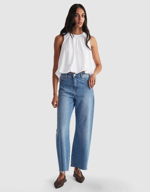 Decjuba - Rey Cotton Bubble Top
