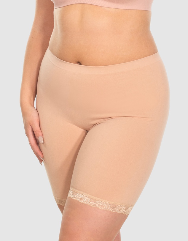 B Free Intimate Apparel - Mid Rise Anti-Chafing Cotton Shorts