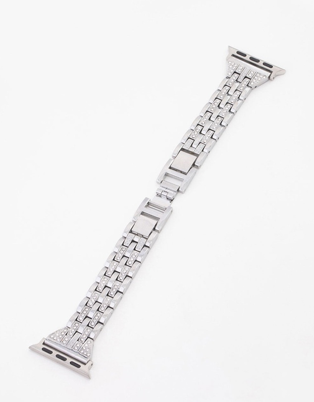 Lovisa - Silver Diamante Watch Strap 38/40/41