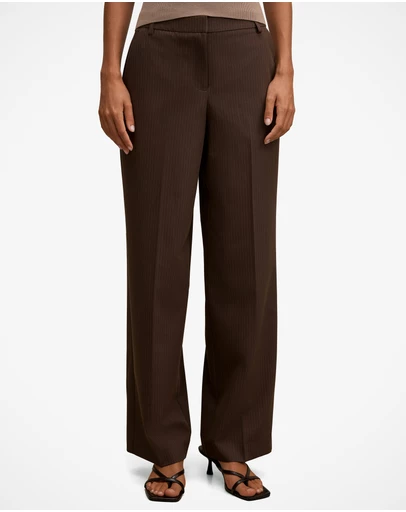 Forever New - Bree Pinstripe Mid Rise Pants