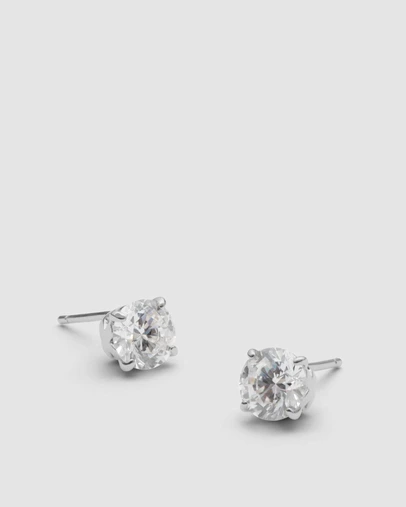 MIMCO - Dia-mim 1 Carat Stud 925 Sterling Silver Earrings
