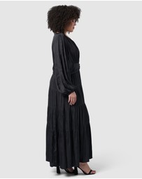 Pink Dusk by Curve Project - Nothing But You Maxi Dress
