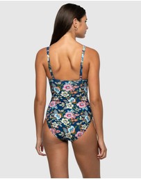 Nip Tuck Swim - Garden Gate Joanne Multifit Ruched Front One Piece