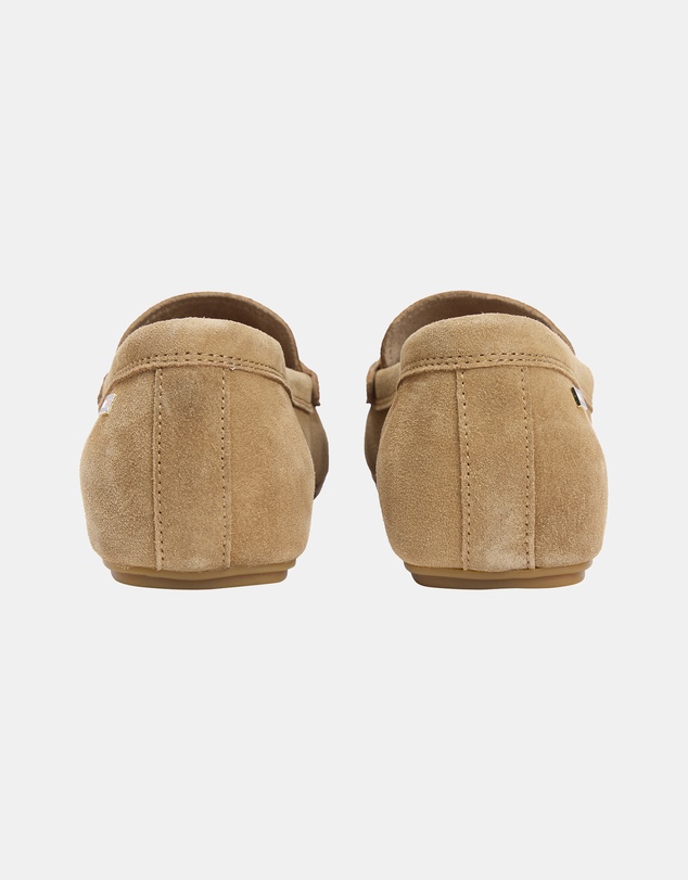 Tommy Hilfiger - Flag Soft Suede Driver Loafers - Women's